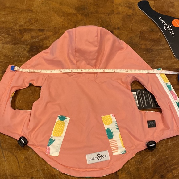 Lucy & co Pet Reversible ☔️ Raincoat - Picture 8 of 15
